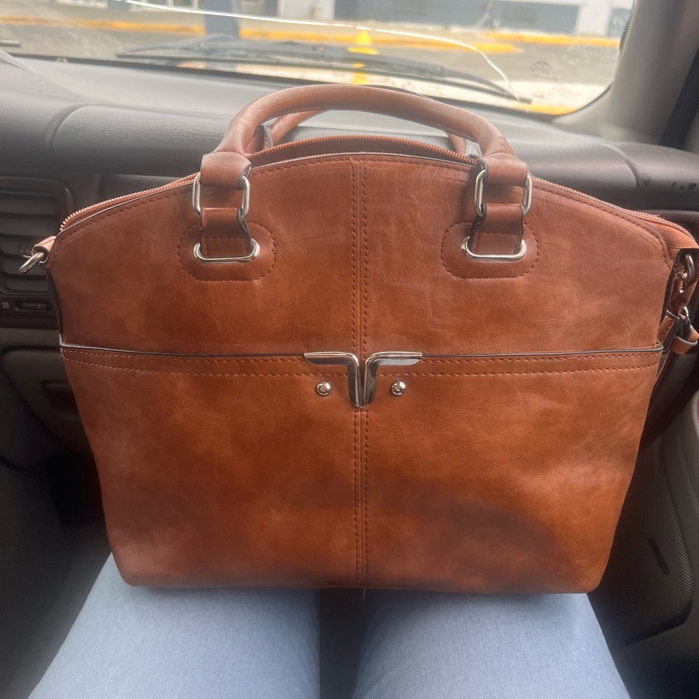 Brown Leather Men's Bag